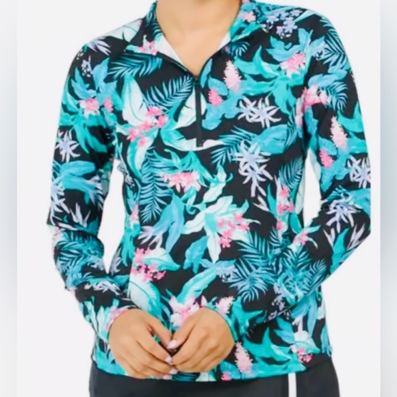 Tommy Bahama Tops - Tommy Bahama Golf Tropical Pullover sz XS NWT!